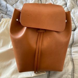 Authentic Mansur Gavriel VegetableLeather Backpack